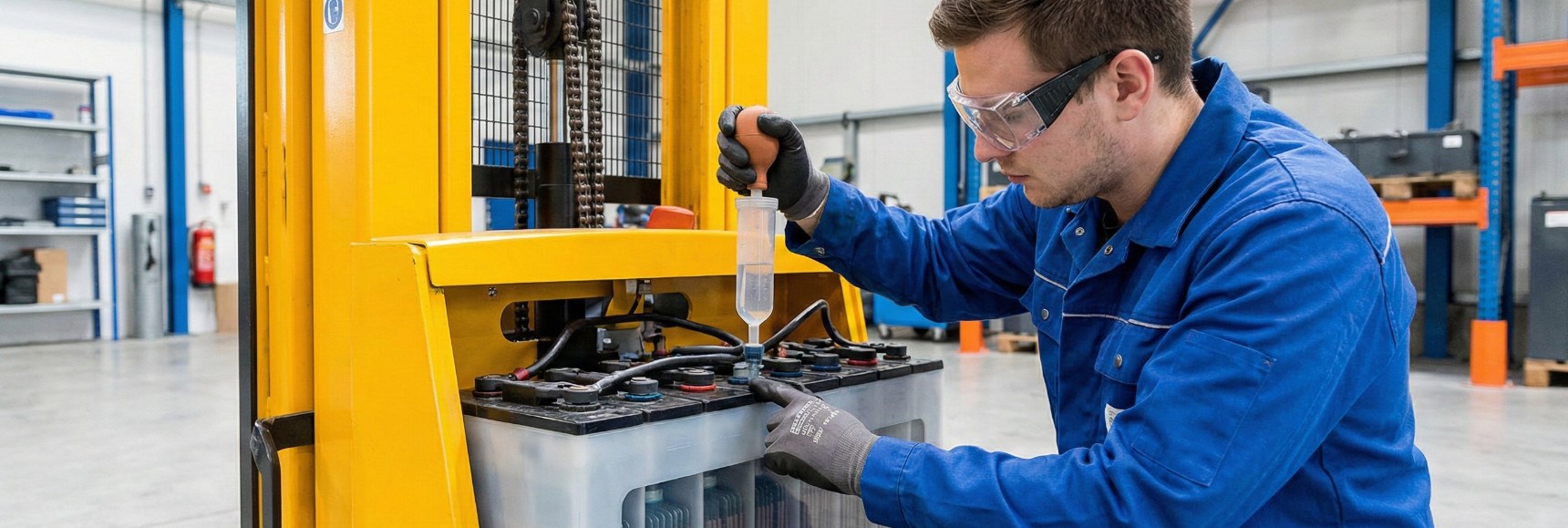 Akülü Transpalet ve İstif Makineleri İçin Akü Seçimi ve Bakım Kılavuzu