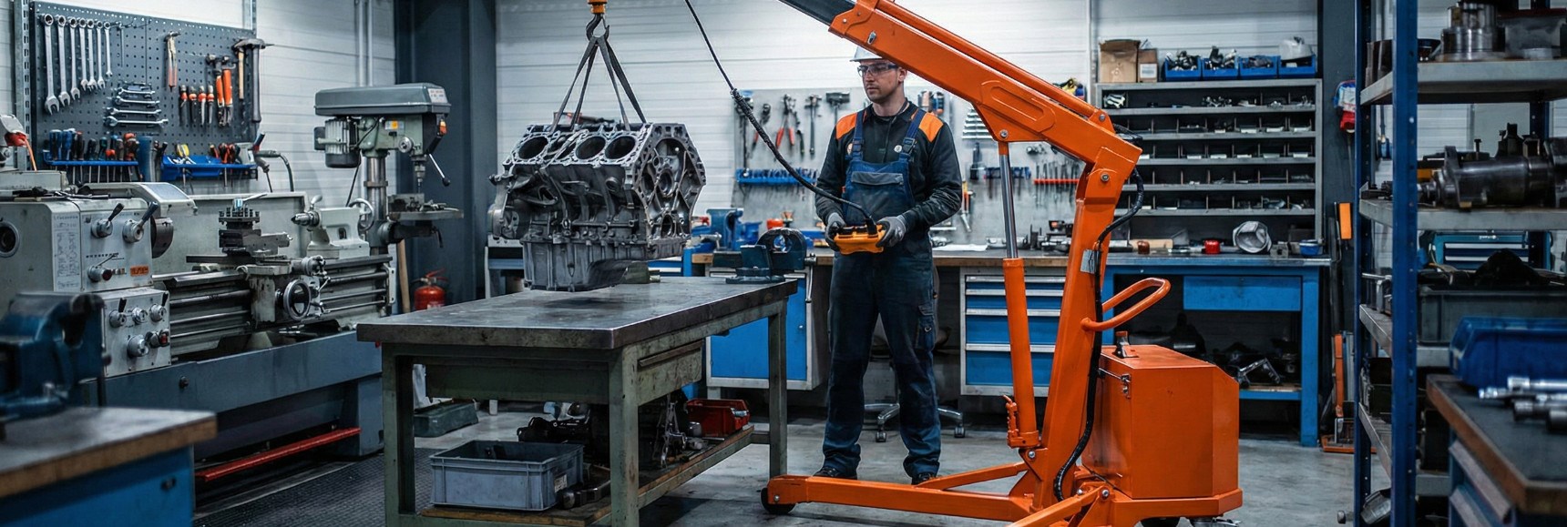 Dar Alanlar İçin Mini Vinç ve Elektrikli Mini Vinç Kullanımı: Seçim Rehberi