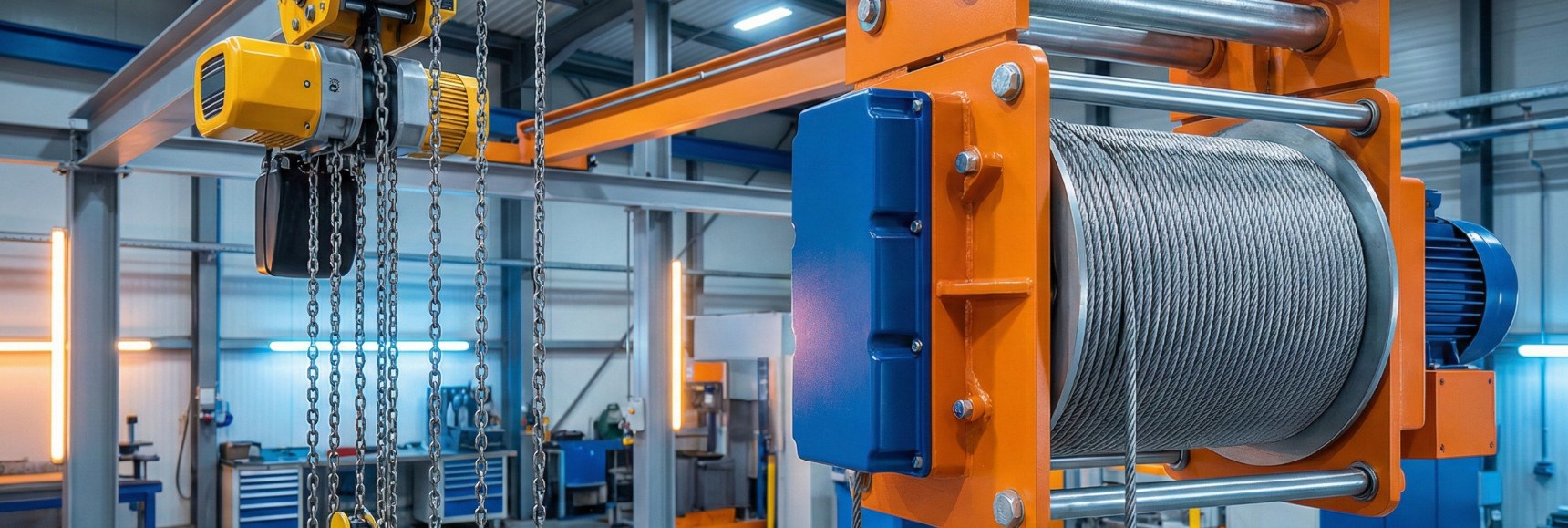 Motorlu, Zincirli ve Halatlı Vinç Arasında Nasıl Seçim Yapılır?