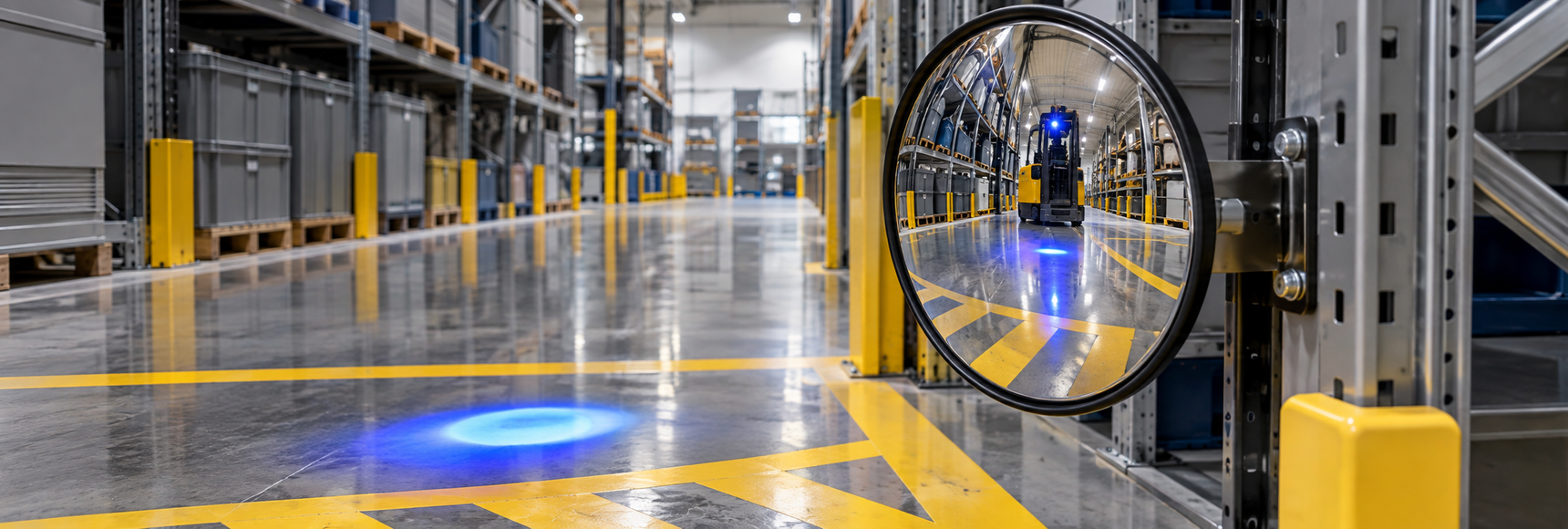 How to Safely Separate Pedestrian and Vehicle Traffic in Warehouses