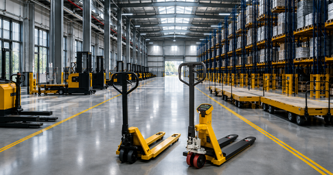 Manual vs. Scale: Choosing the Right Pallet Truck for Your Business