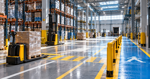 How to Safely Separate Pedestrian and Vehicle Traffic in Warehouses