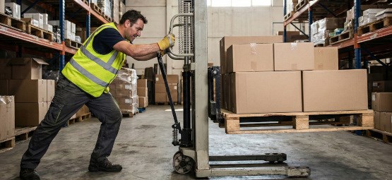 Düşük Hacimli Depolarda Manuel mi Akülü İstif Makinesi mi?