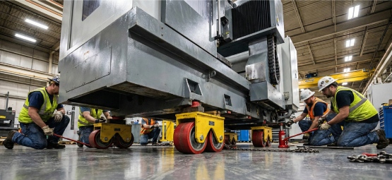 Where Should Transport Trolleys, Machine Skates, and Beam Trolleys Be Used?